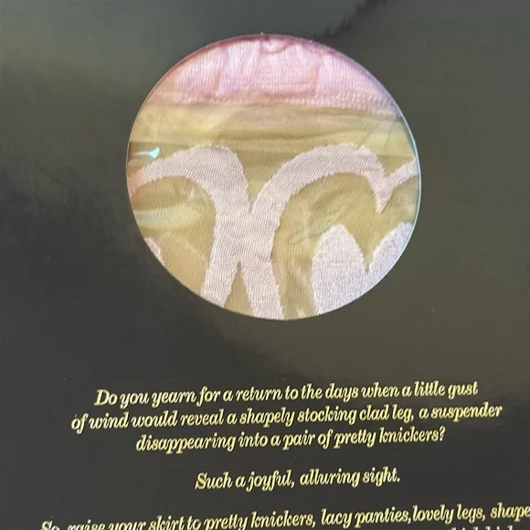 Honey Birdette Luxury Thigh High Heart Suspender Stockings - Picture 4 of 6